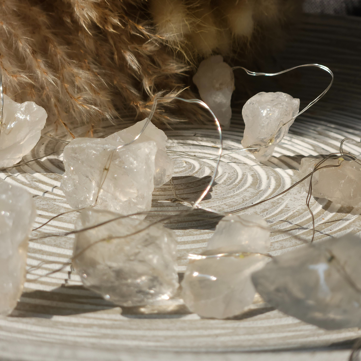 Rock Crystal Gemstone Lights