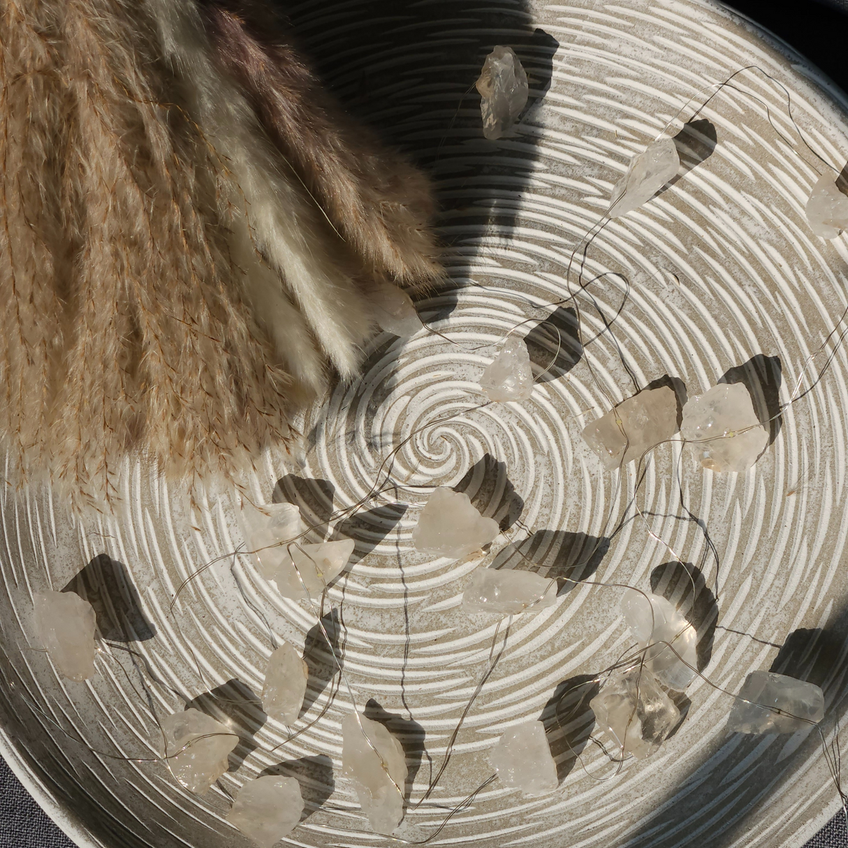 Rock Crystal Gemstone Lights