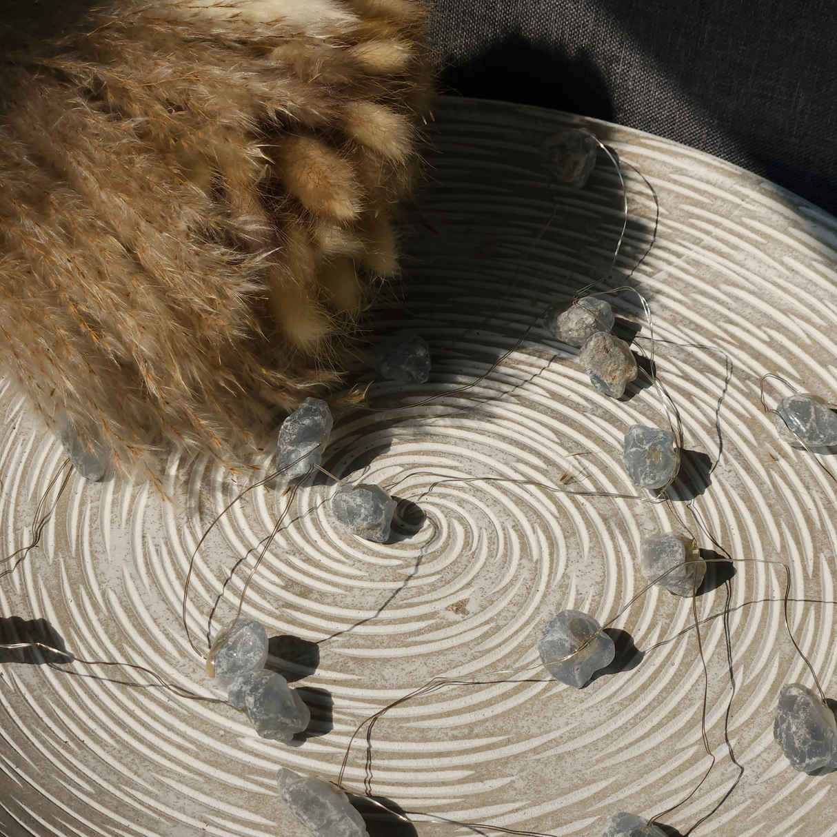 Celestite Gemstone Lights