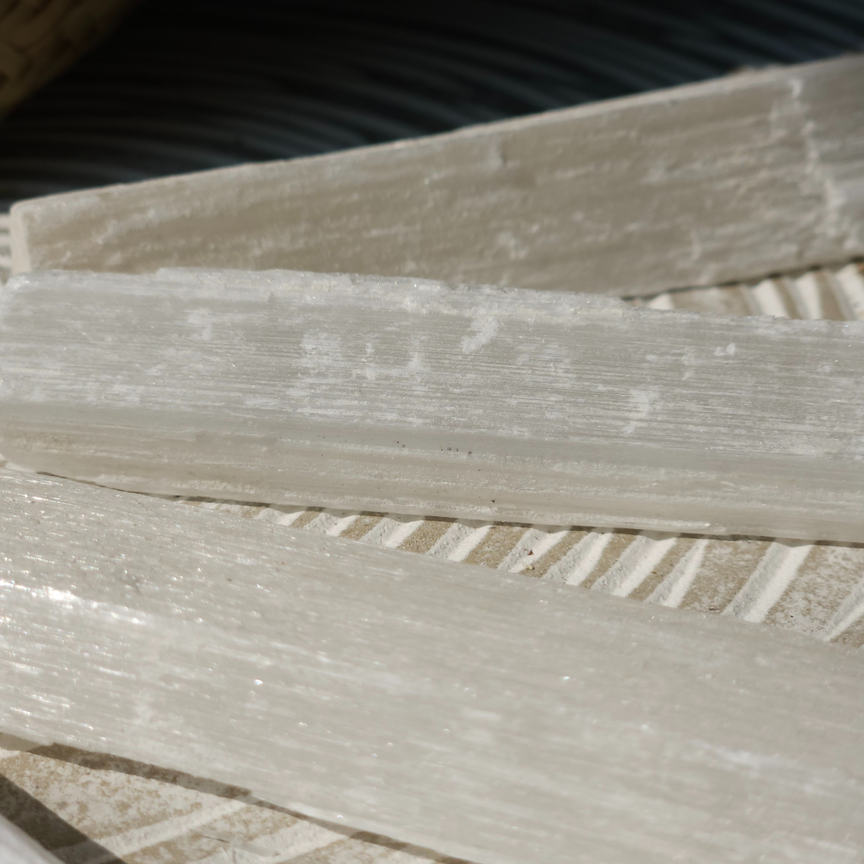 Selenite Raw Stick