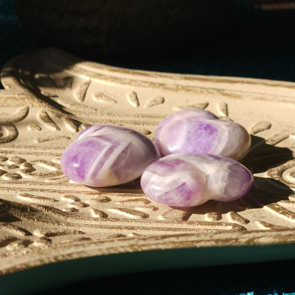 Amethyst Crystal Heart