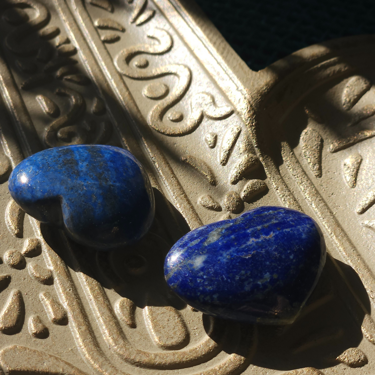 Lapis Lazuli Heart