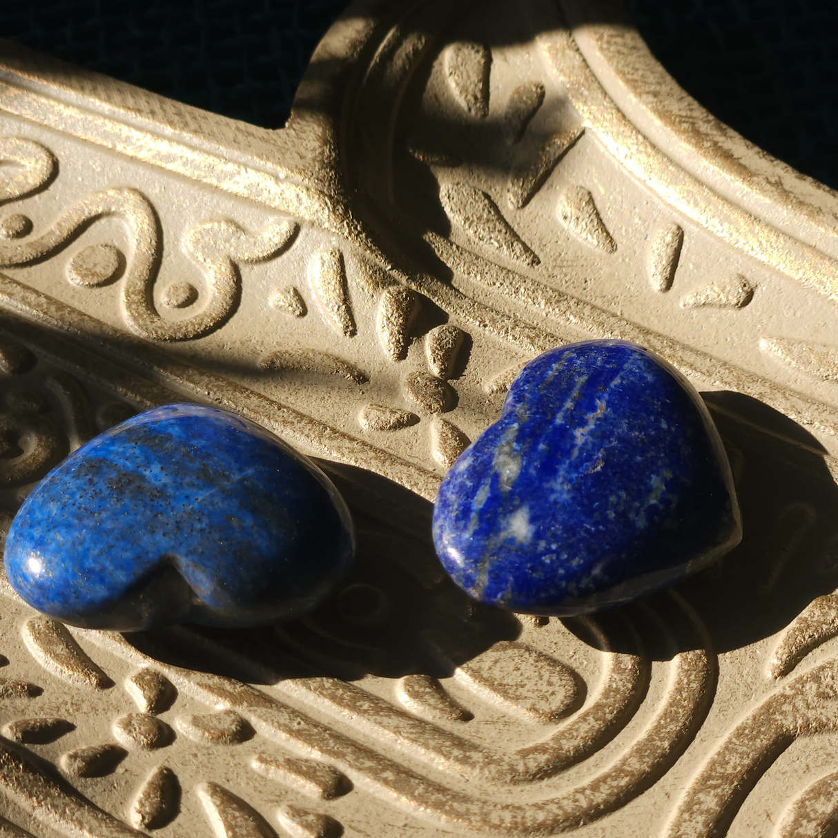 Lapis Lazuli Heart