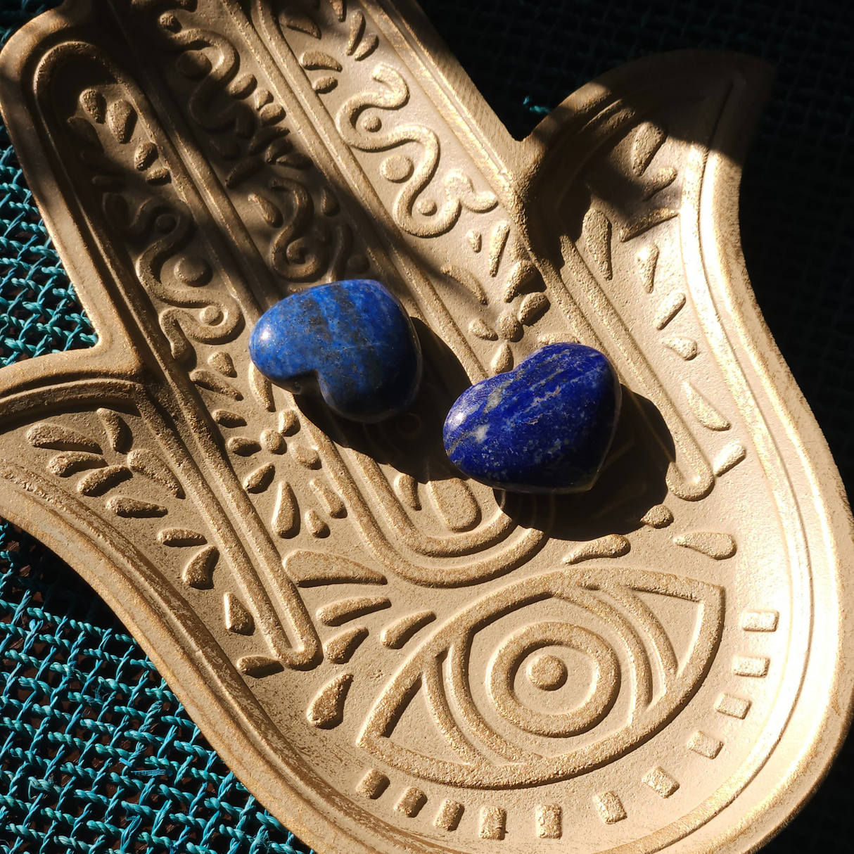 Lapis Lazuli Heart