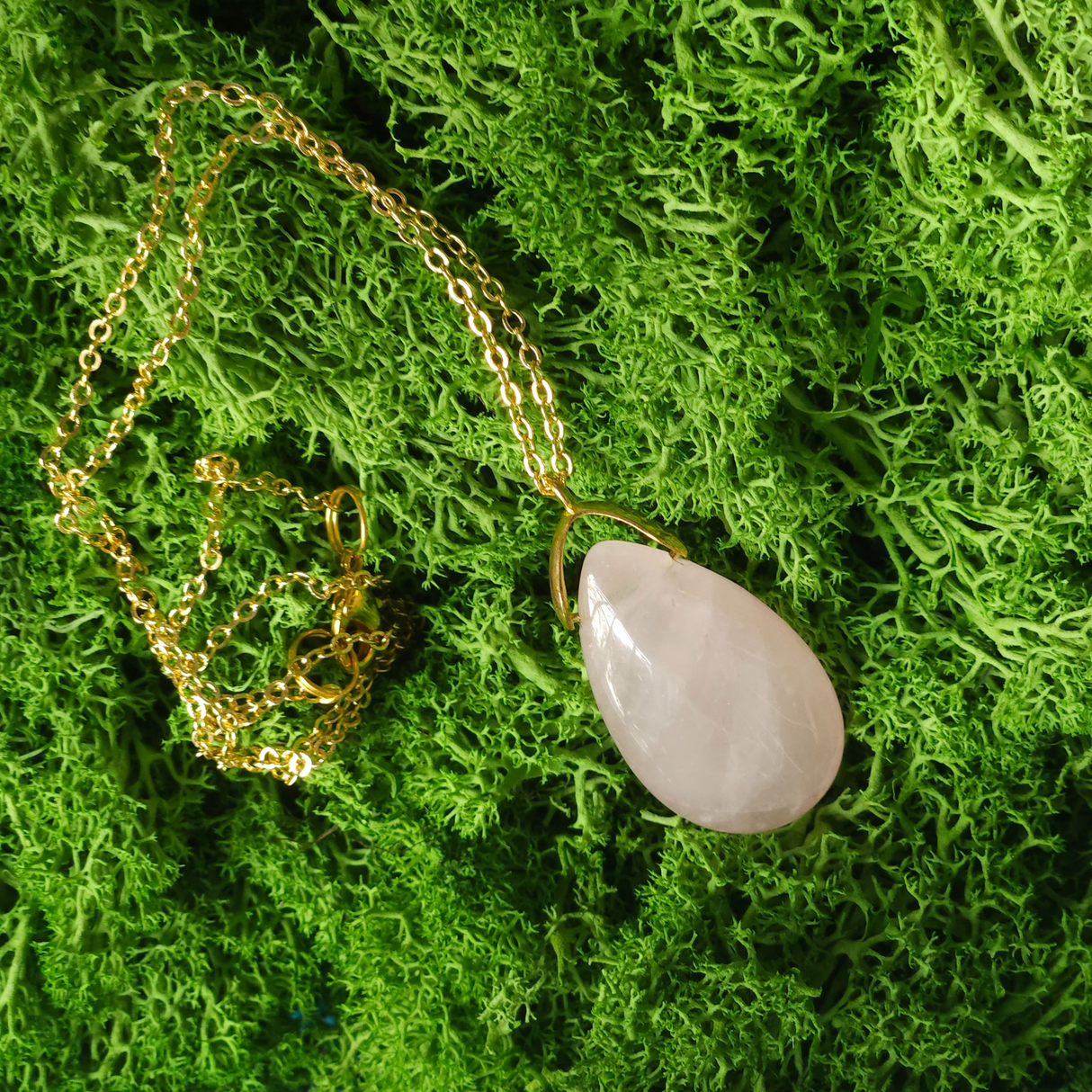 Crystal Teardrop Necklace