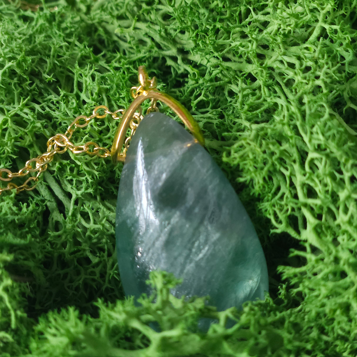 Crystal Teardrop Necklace