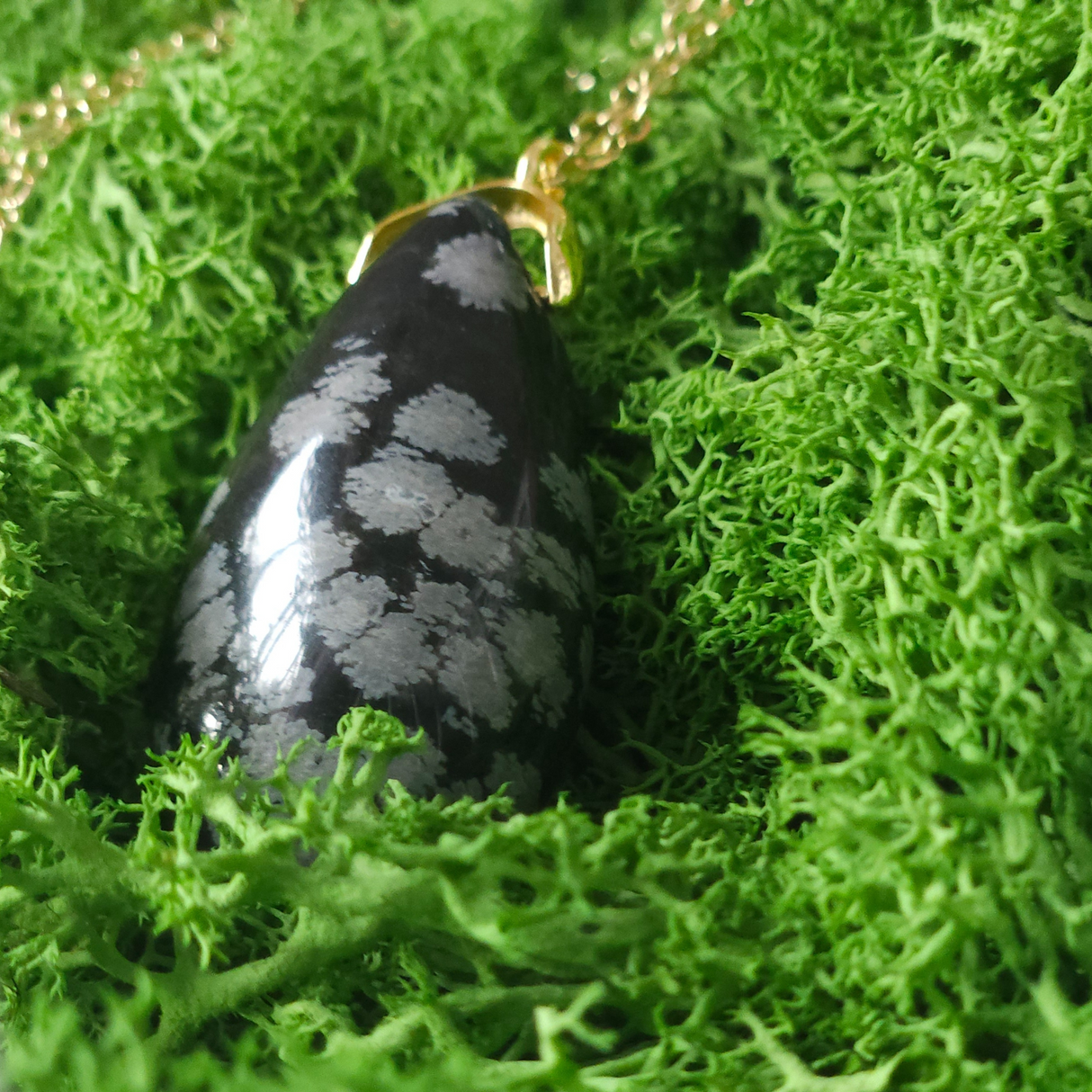 Crystal Teardrop Necklace