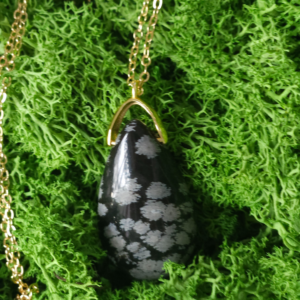 Crystal Teardrop Necklace