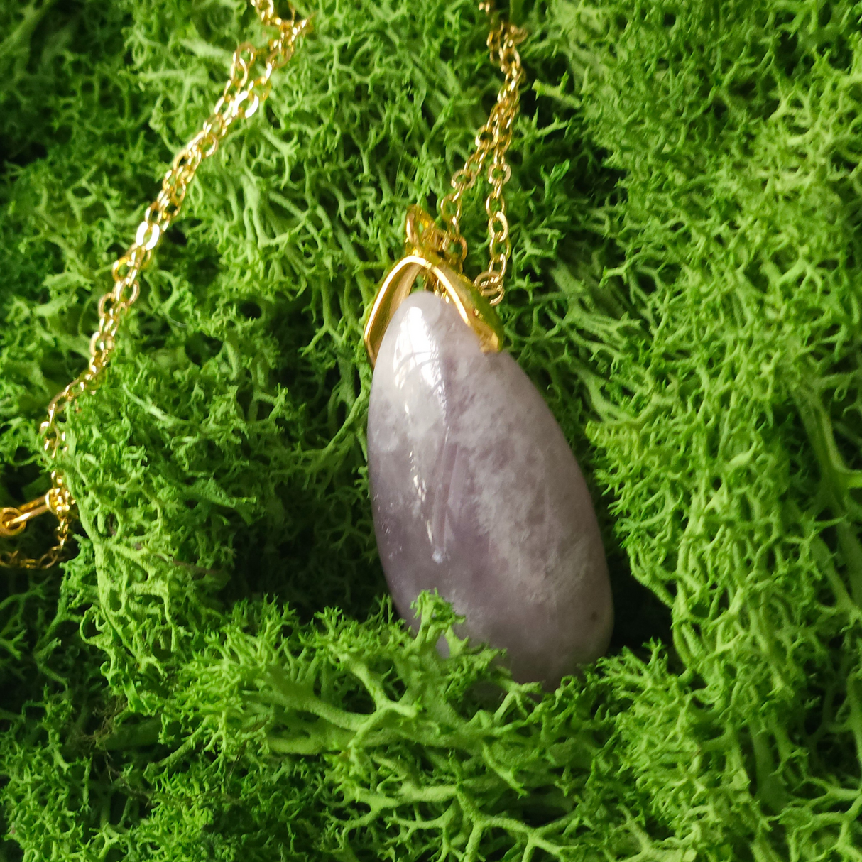 Crystal Teardrop Necklace