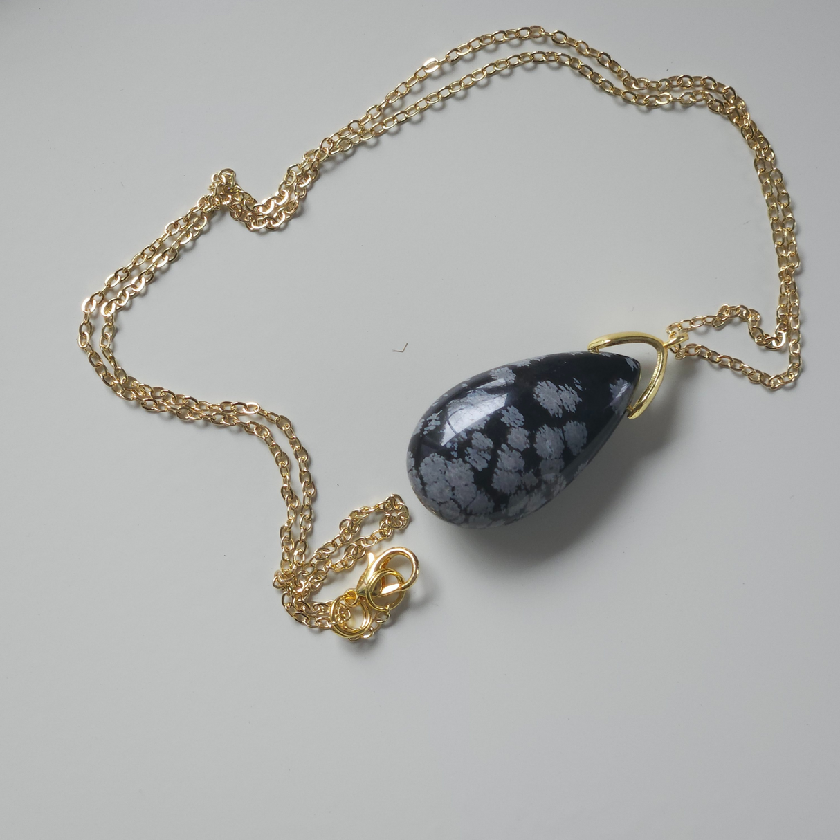 Crystal Teardrop Necklace