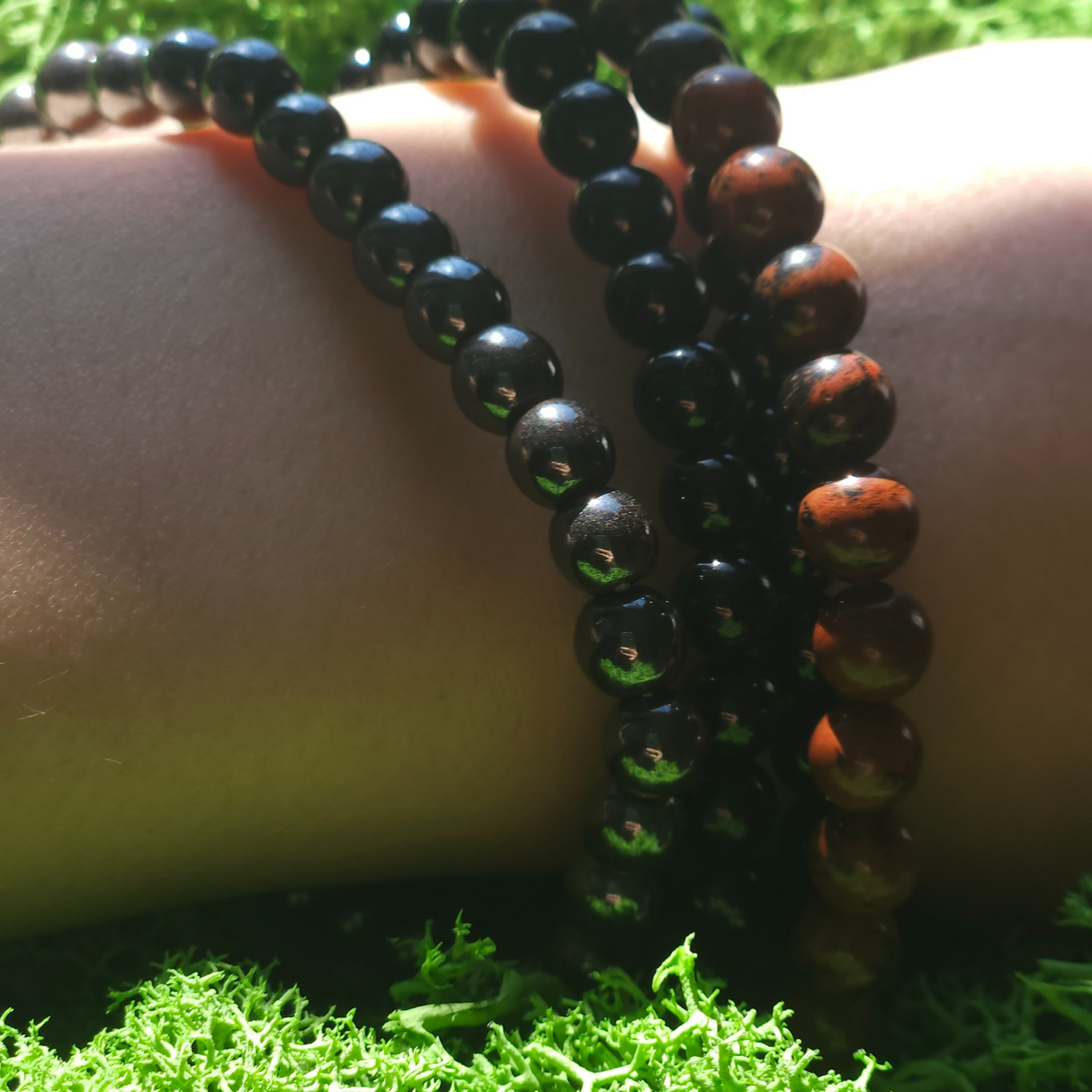 Protection from Negativity & EMF Bracelet Set