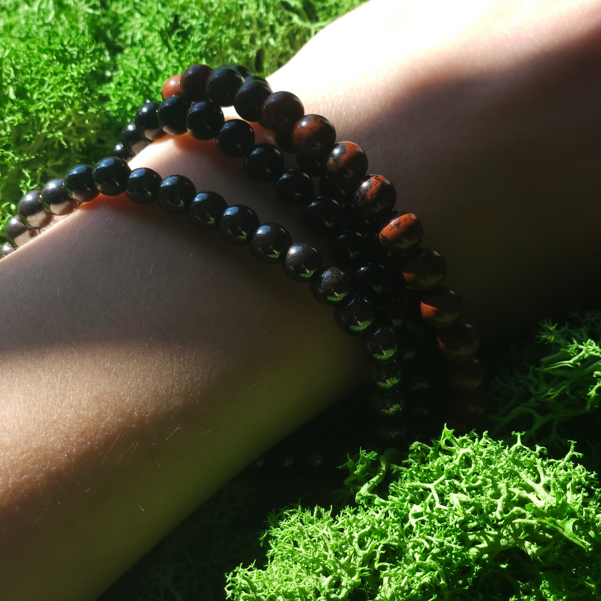 Protection from Negativity & EMF Bracelet Set