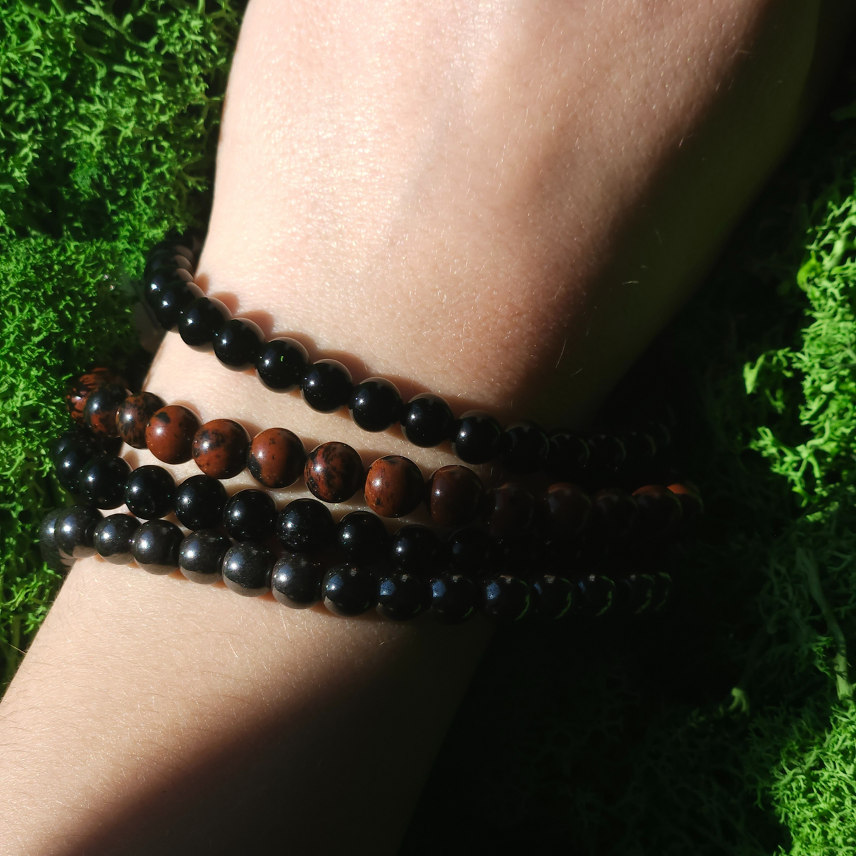 Protection from Negativity & EMF Bracelet Set