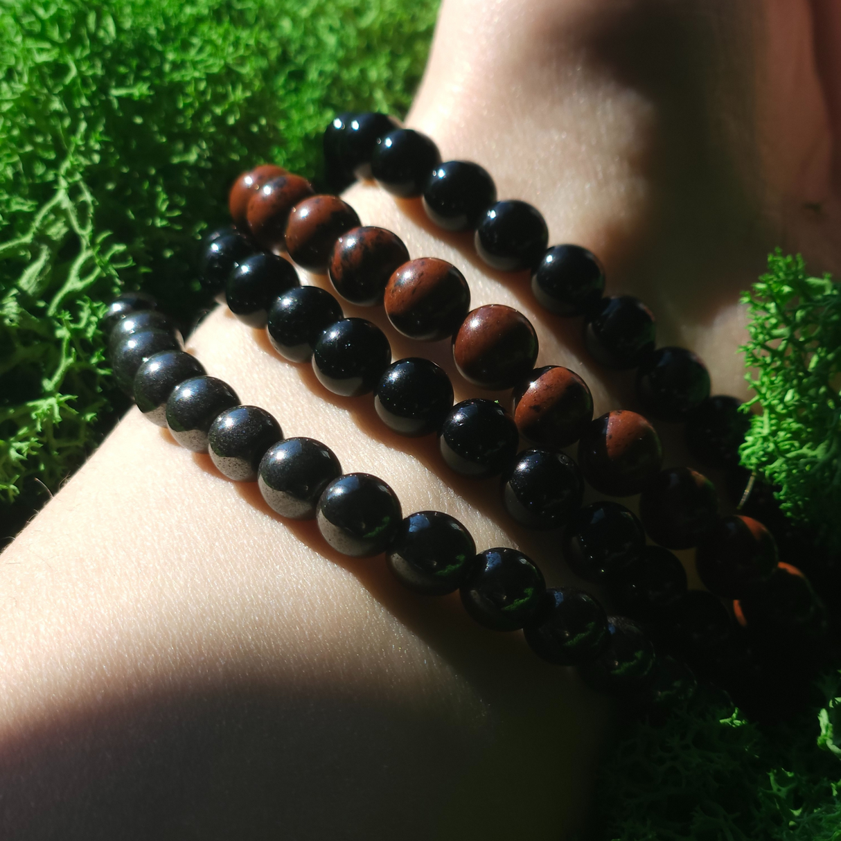 Protection from Negativity & EMF Bracelet Set