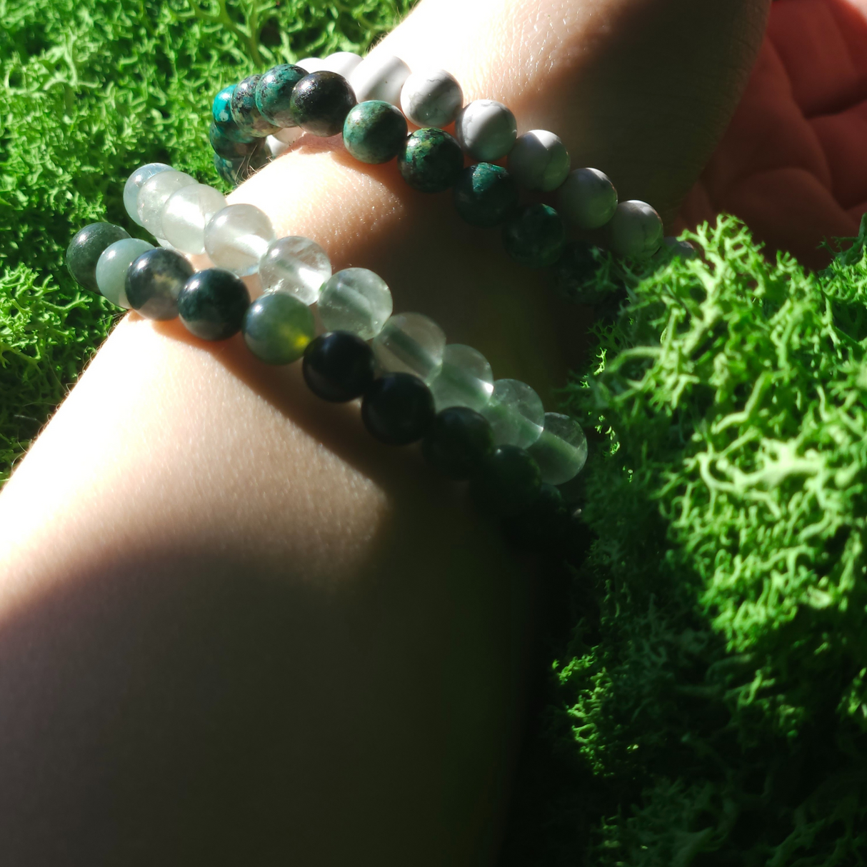 Stress-Free & Serenity Bracelet Set