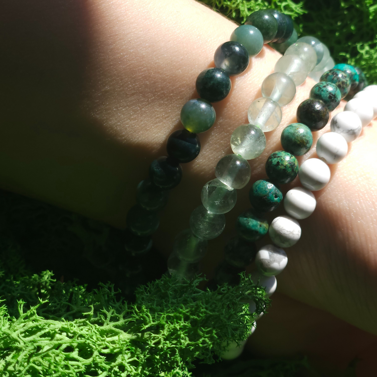 Stress-Free & Serenity Bracelet Set