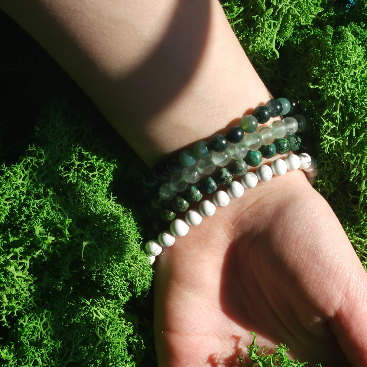 Stress-Free & Serenity Bracelet Set