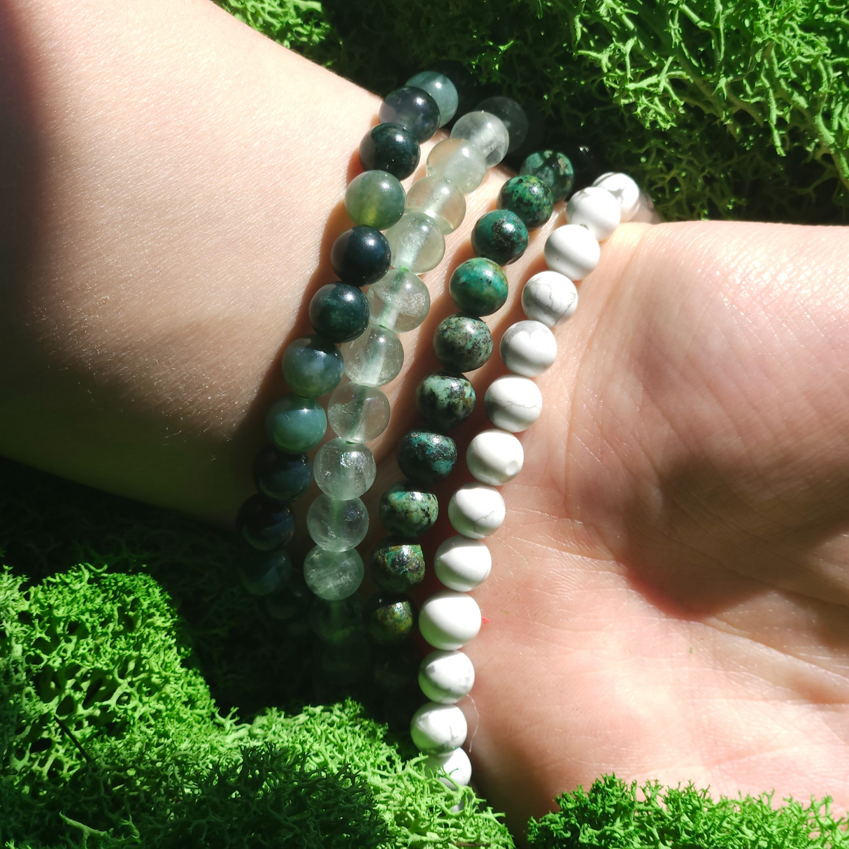 Stress-Free & Serenity Bracelet Set