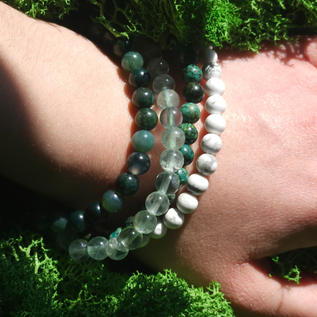 Stress-Free & Serenity Bracelet Set