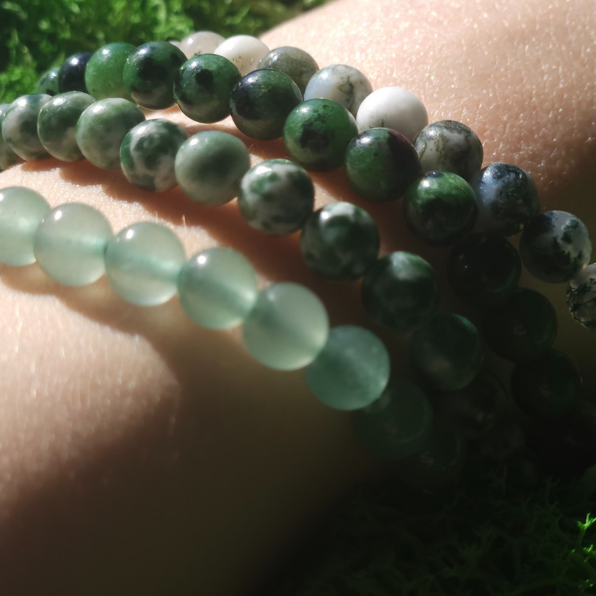 Vitality & Physical Energy Bracelet Set