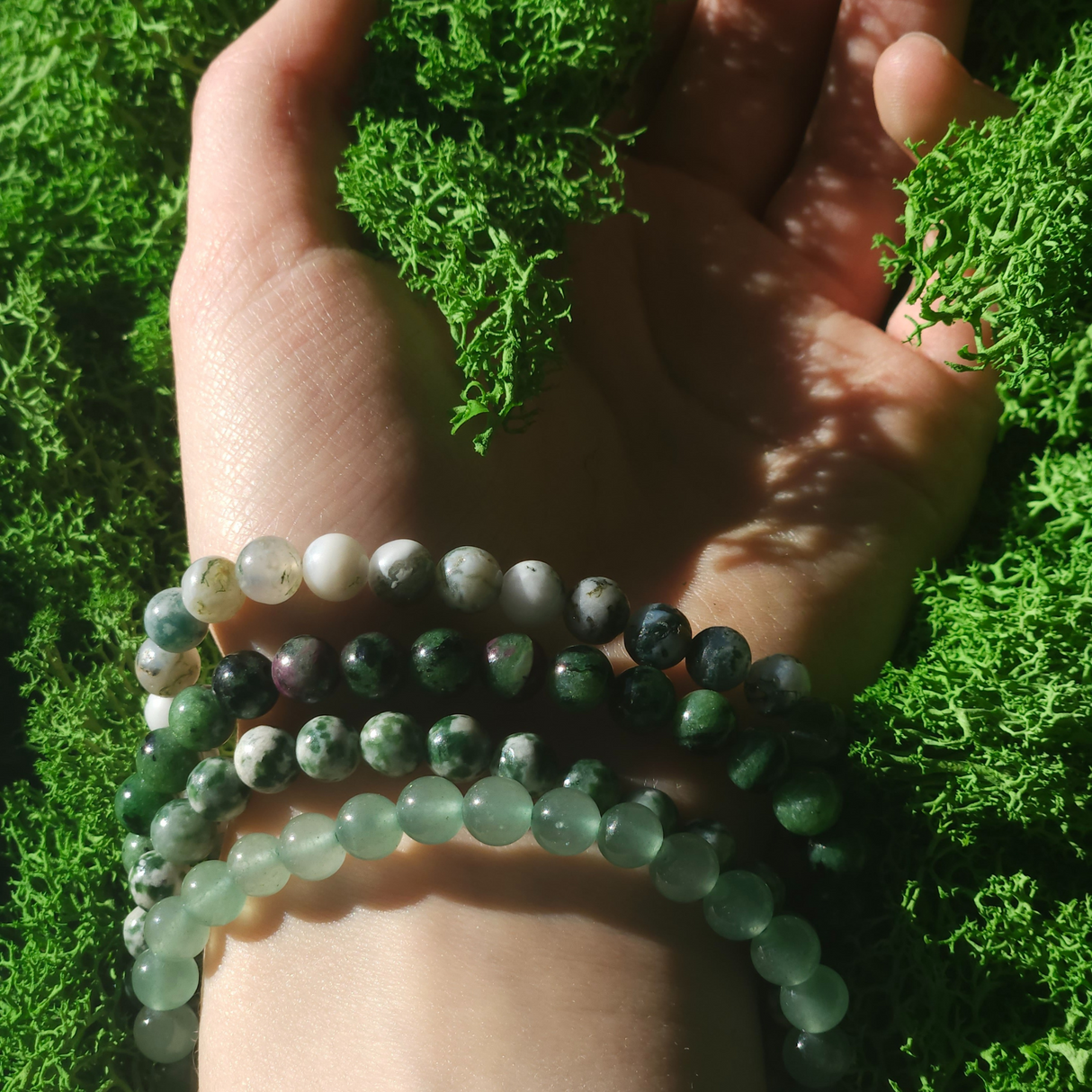 Vitality & Physical Energy Bracelet Set