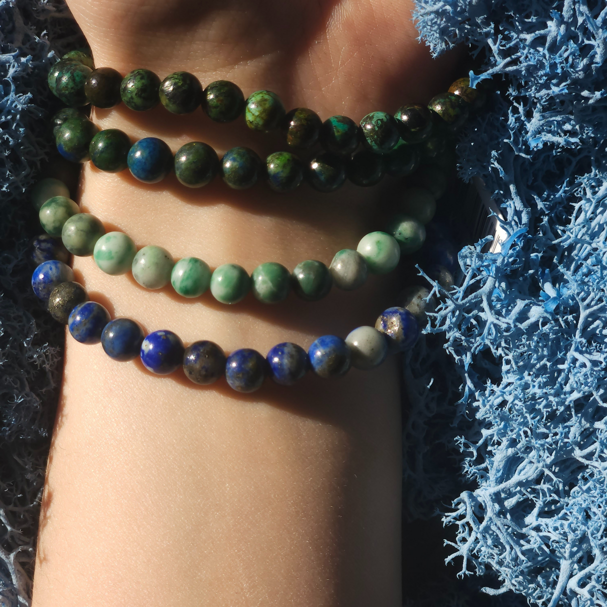 Communication & Wisdom Bracelet Set