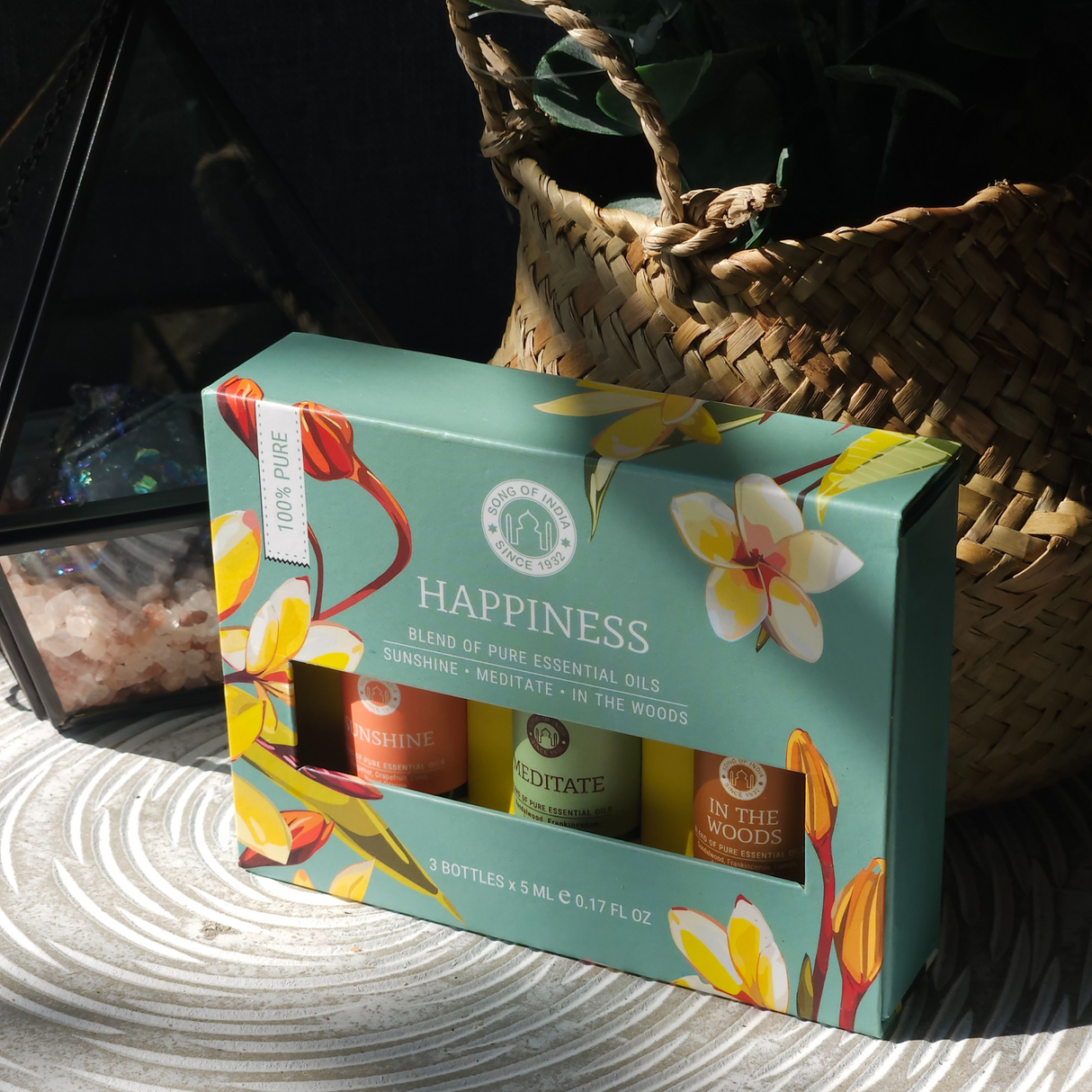 Essential oil Aromatherapy set Happiness