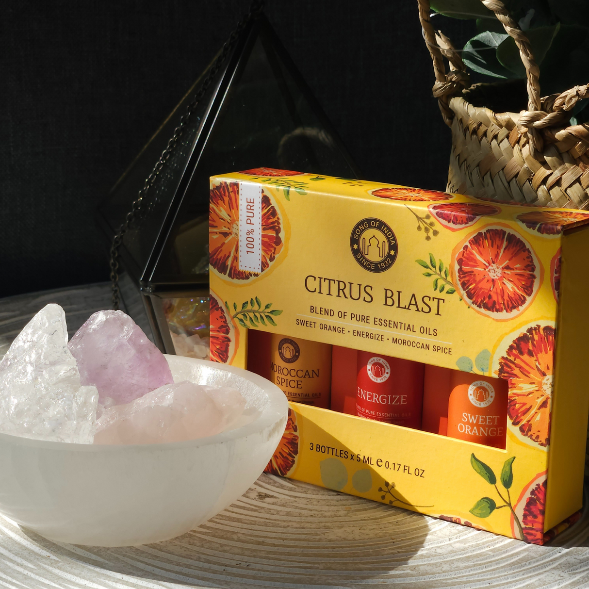 Essential oil Aromatherapy set Citrus Blast
