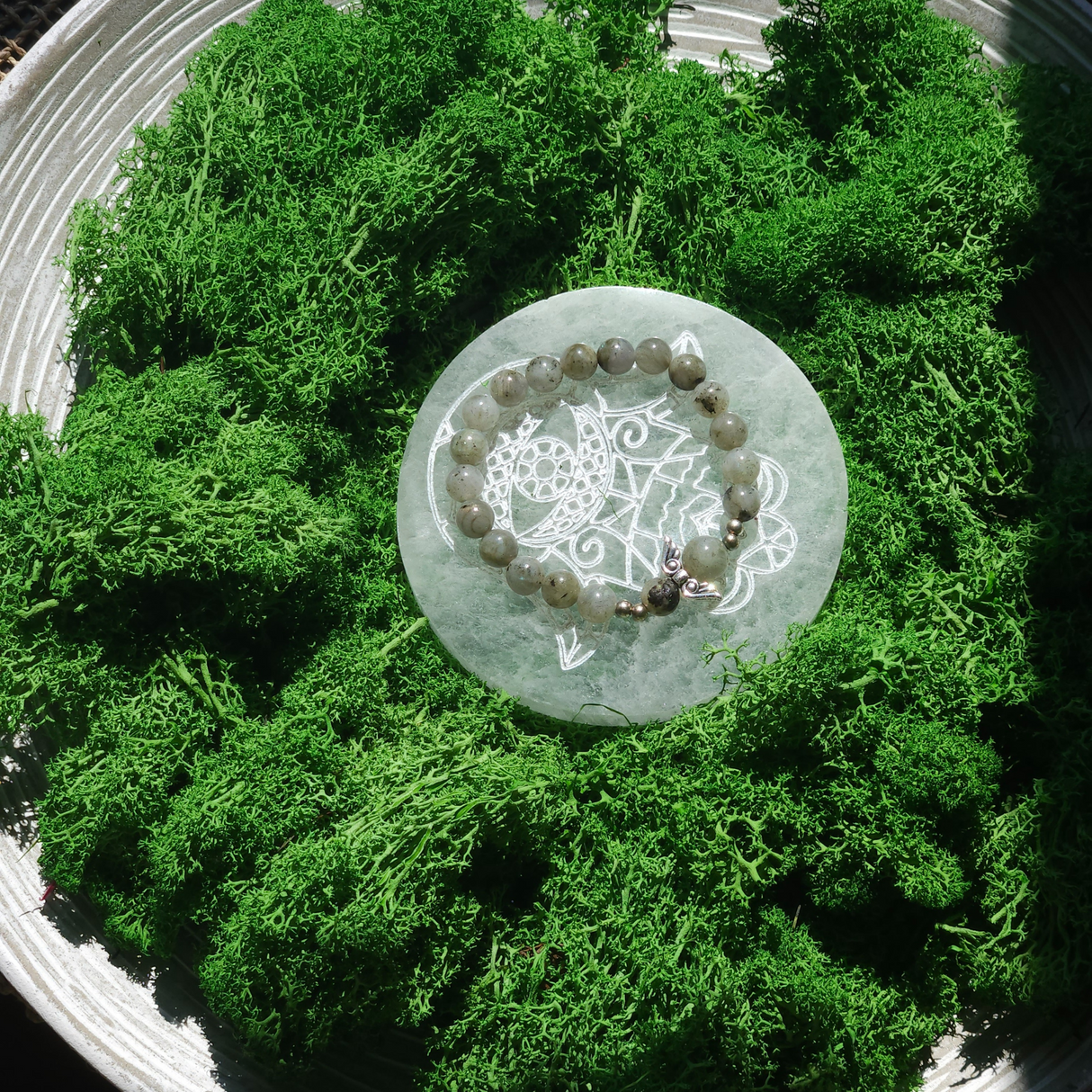 Labradorite Angel Bracelet