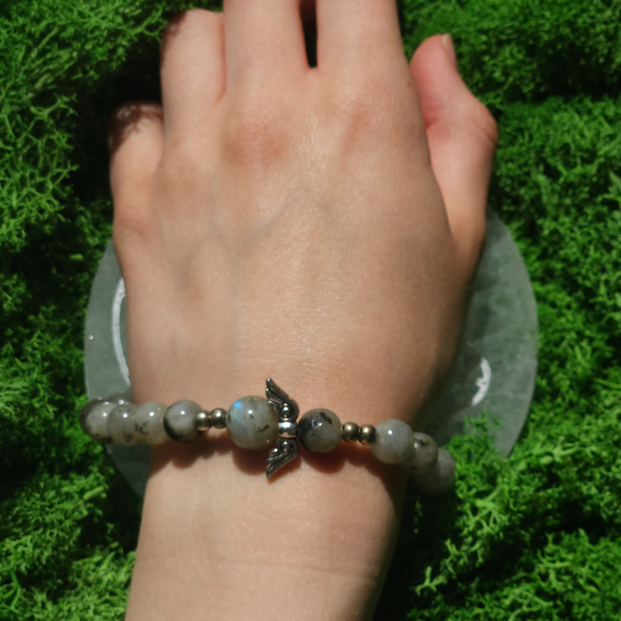 Labradorite Angel Bracelet