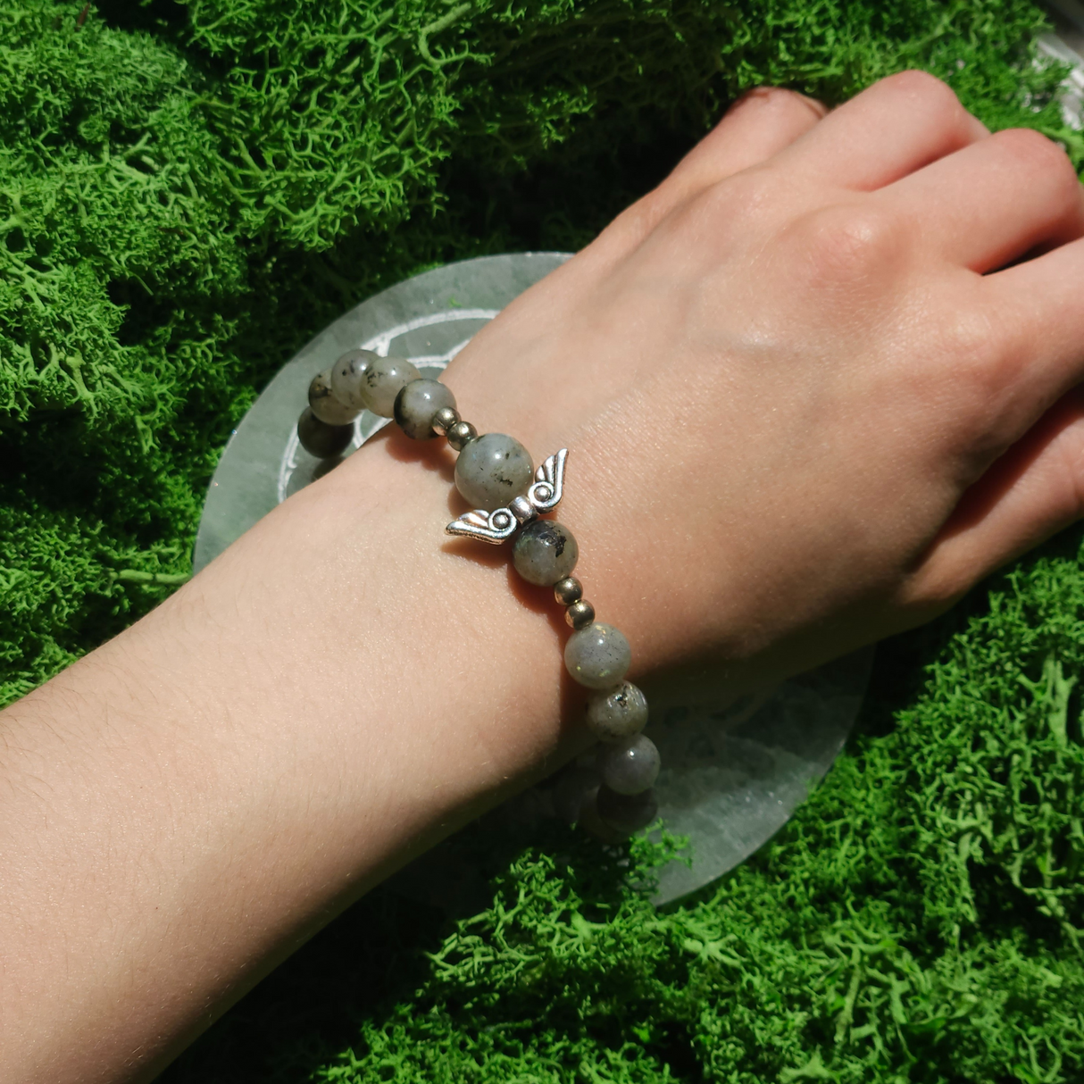 Labradorite Angel Bracelet