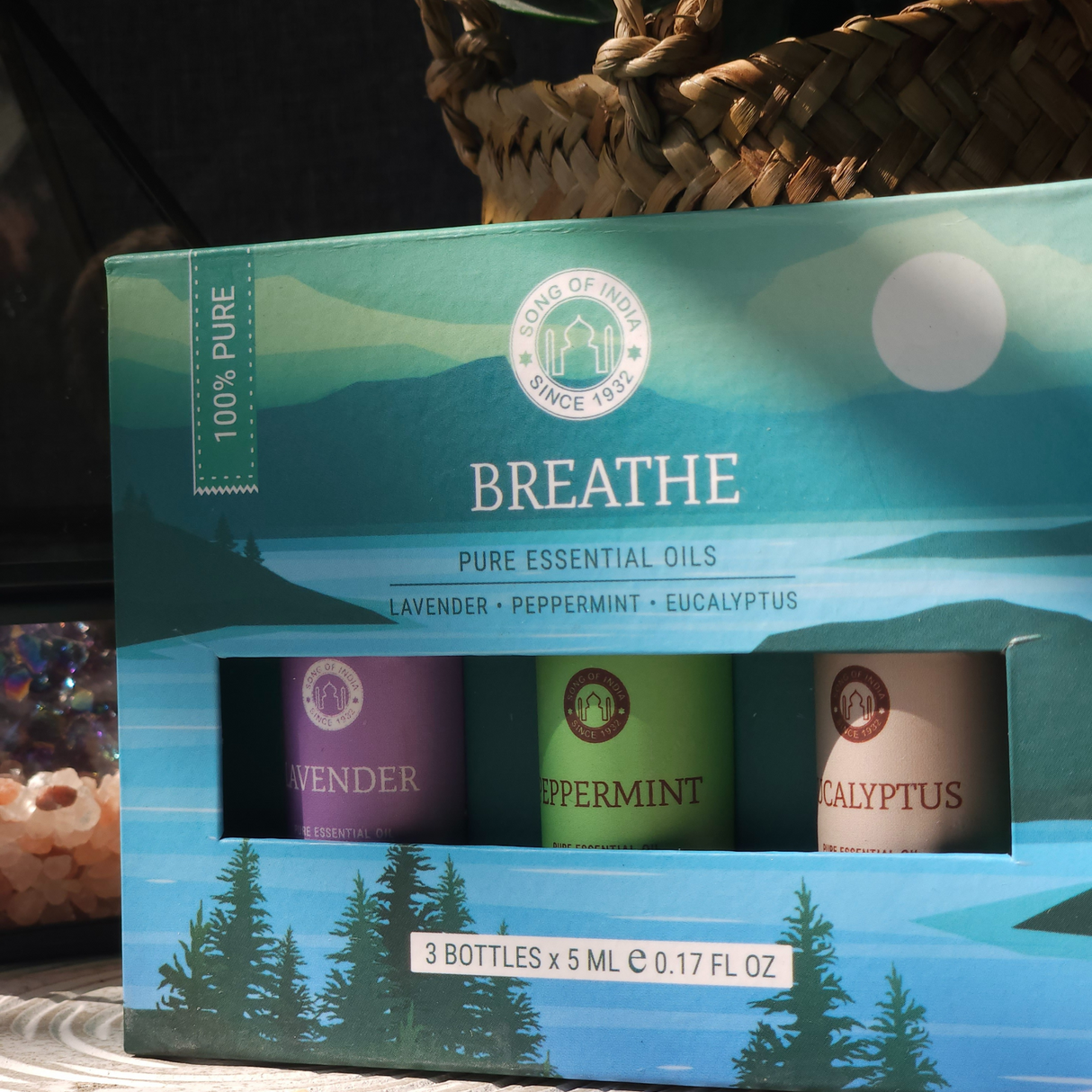 Essential oil Aromatherapy set Breathe