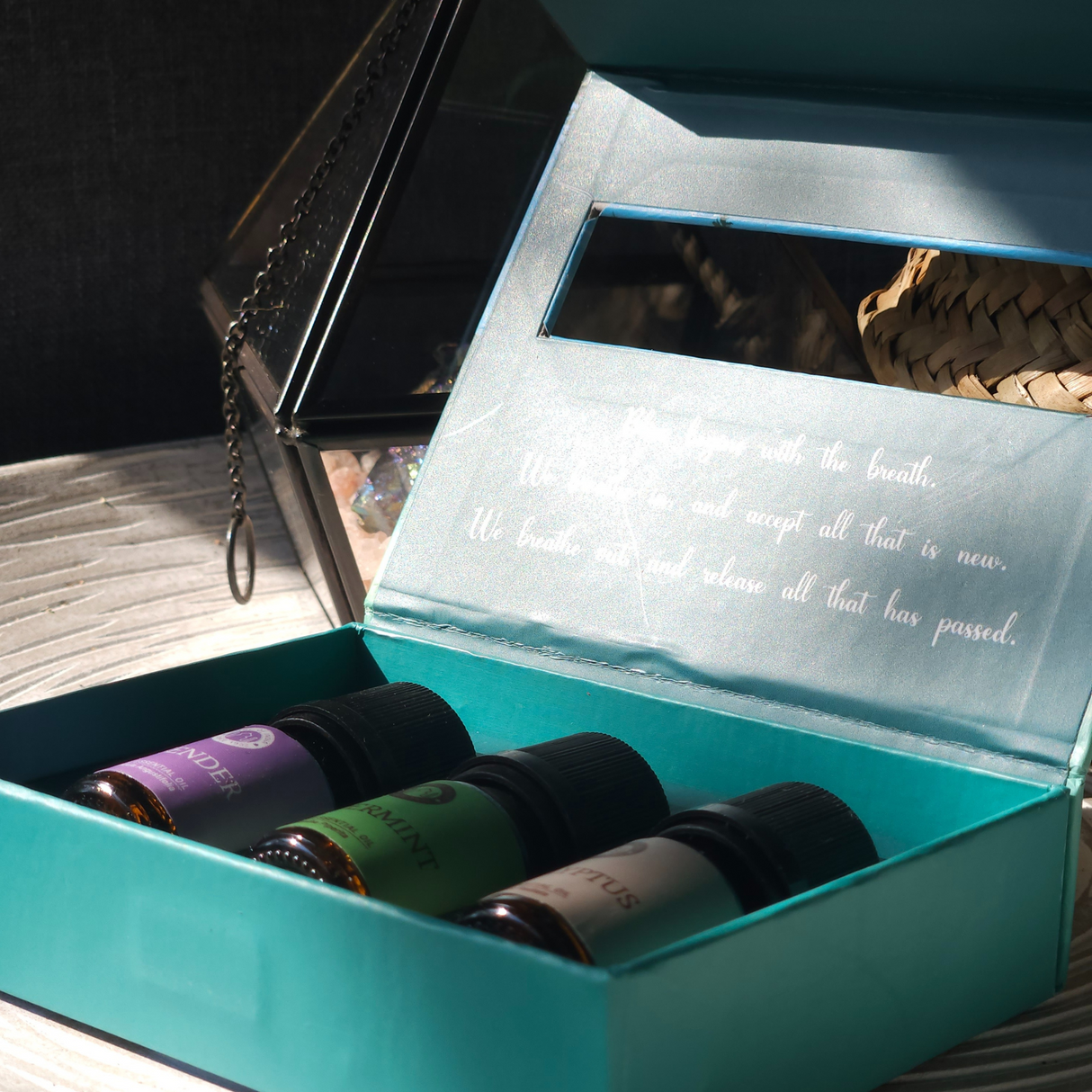 Essential oil Aromatherapy set Breathe