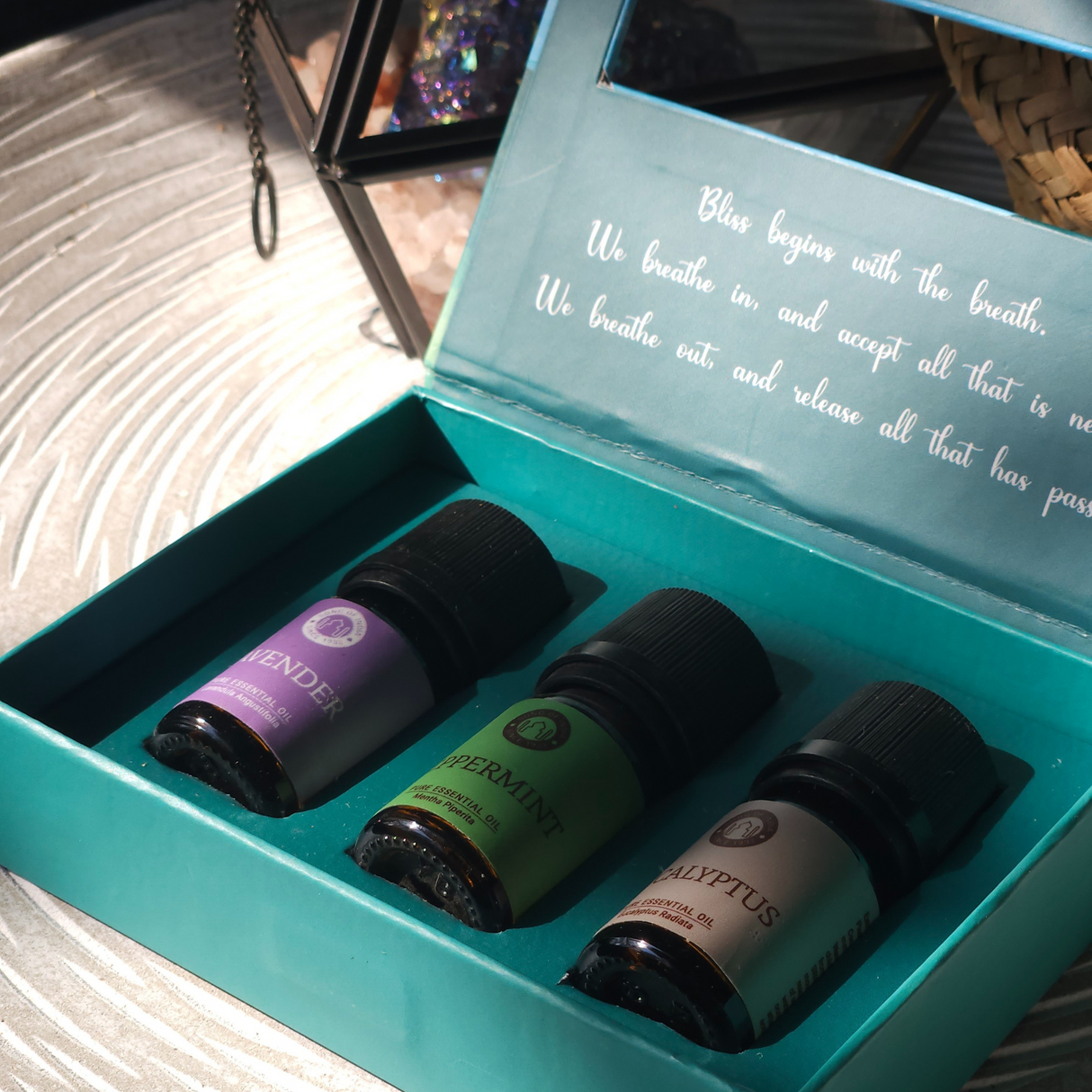 Essential oil Aromatherapy set Breathe