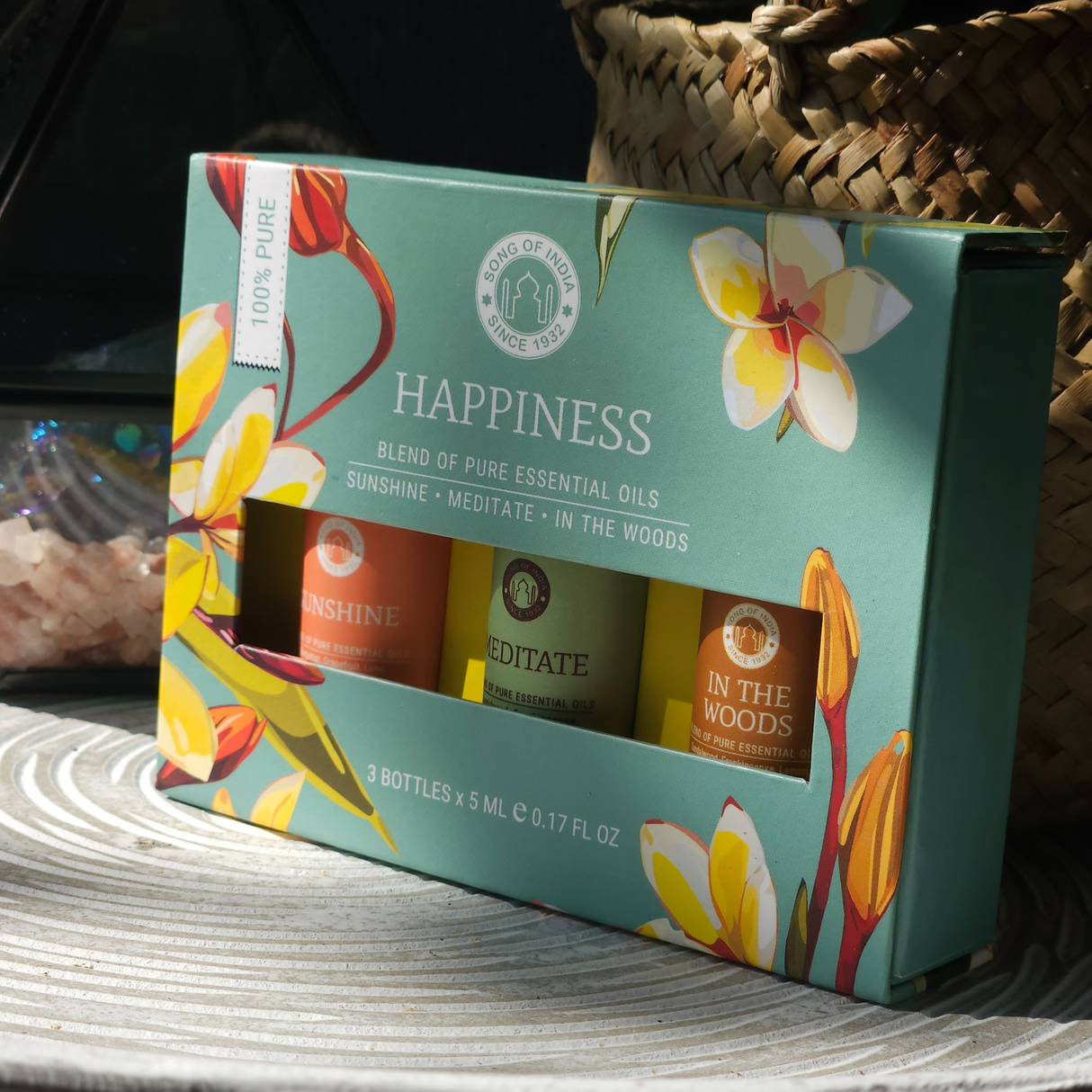 Essential oil Aromatherapy set Happiness