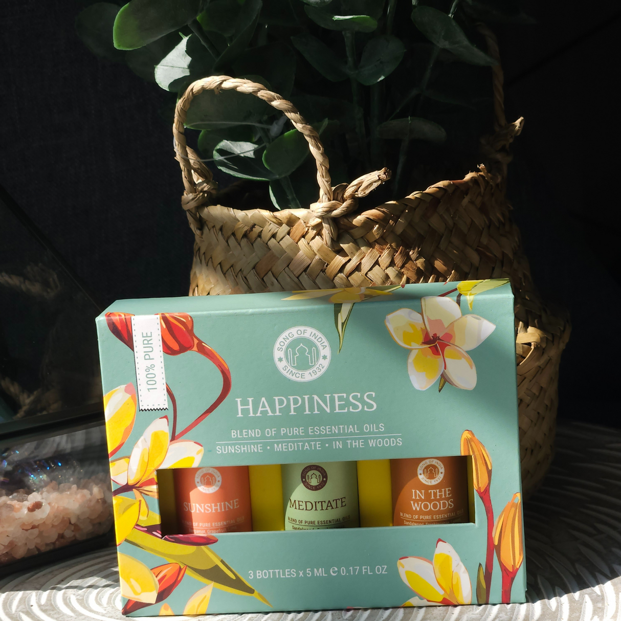 Essential oil Aromatherapy set Happiness
