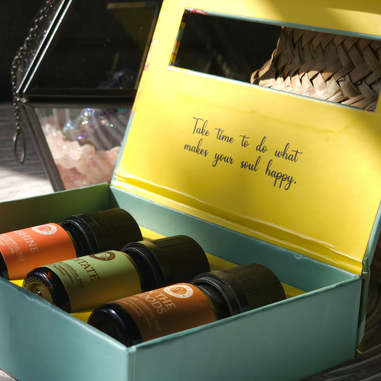 Essential oil Aromatherapy set Happiness