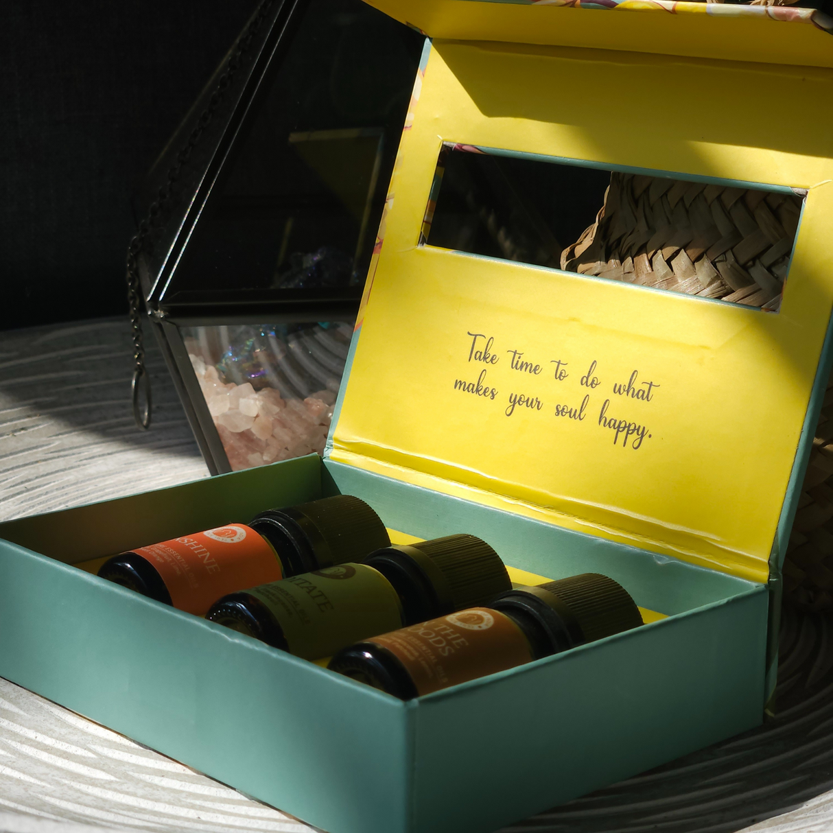 Essential oil Aromatherapy set Happiness