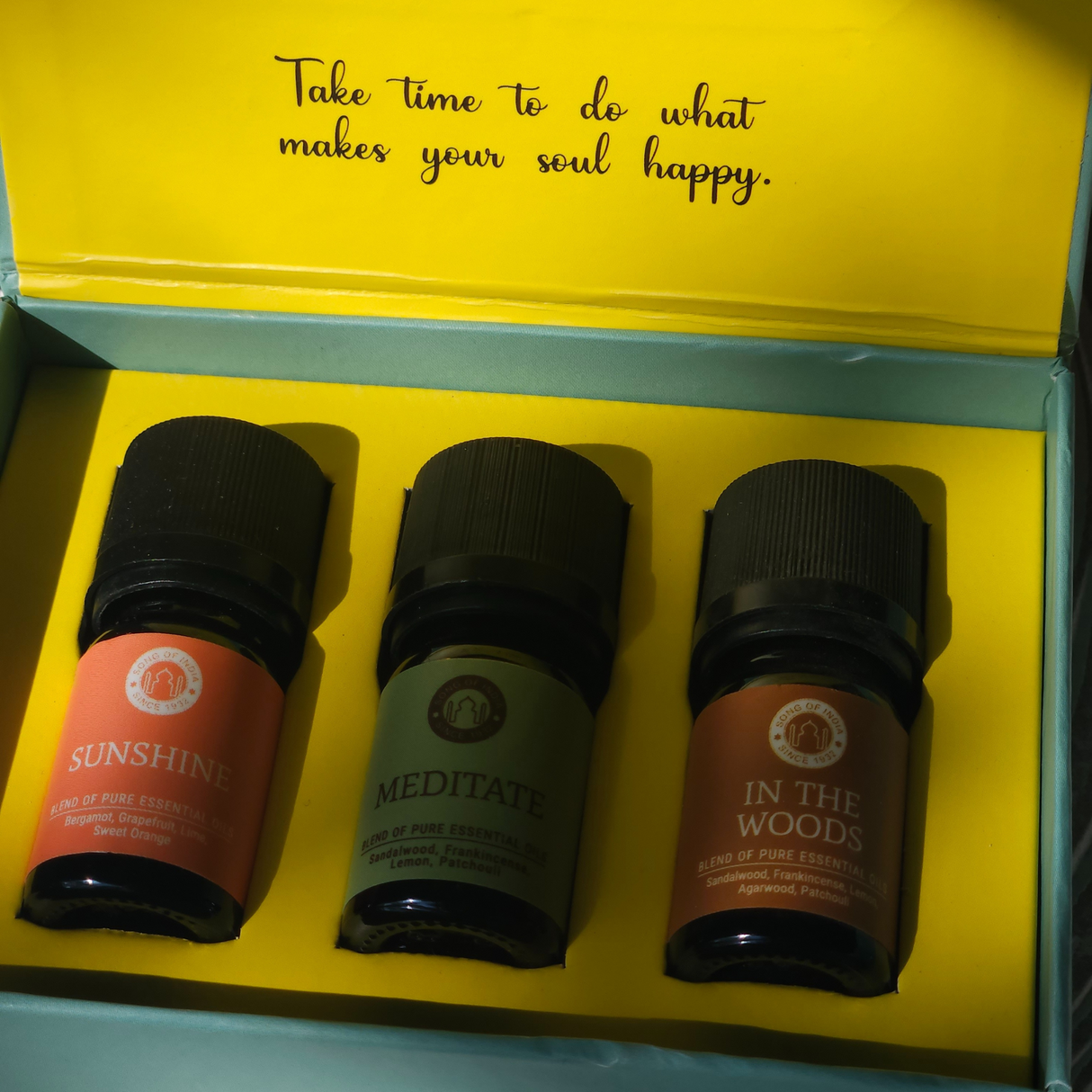 Essential oil Aromatherapy set Happiness
