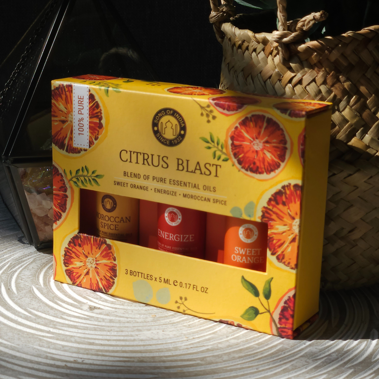 Essential oil Aromatherapy set Citrus Blast
