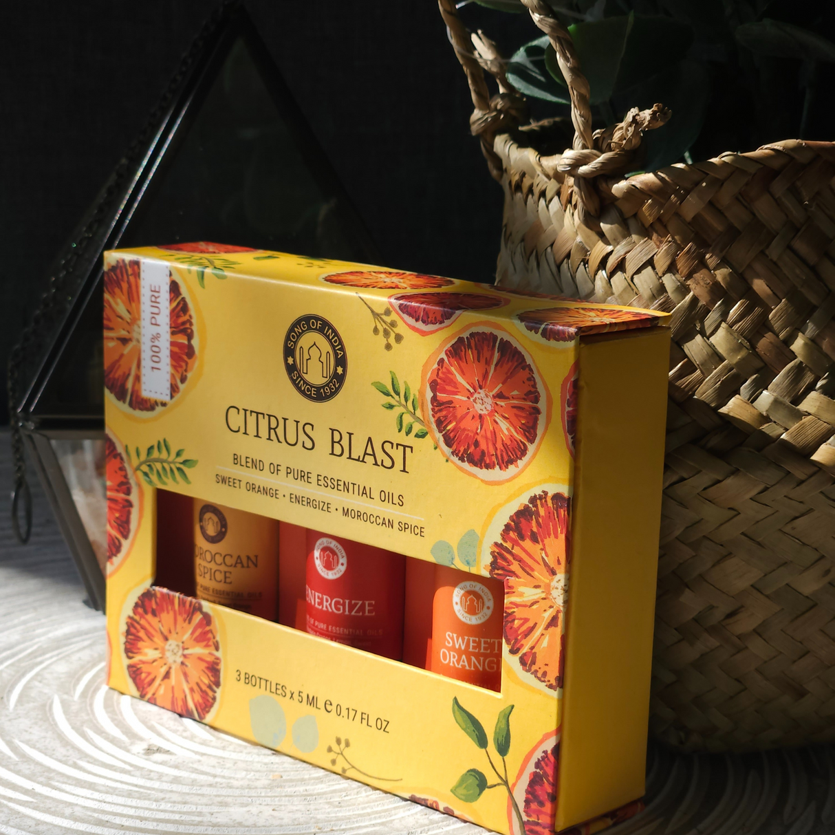 Essential oil Aromatherapy set Citrus Blast