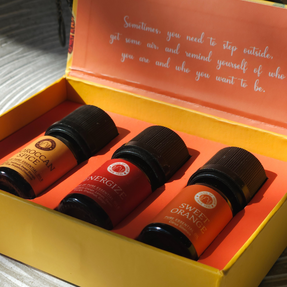 Essential oil Aromatherapy set Citrus Blast