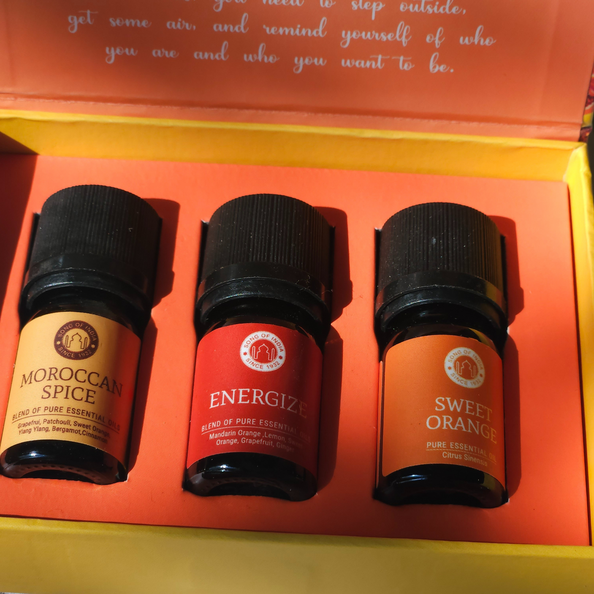 Essential oil Aromatherapy set Citrus Blast