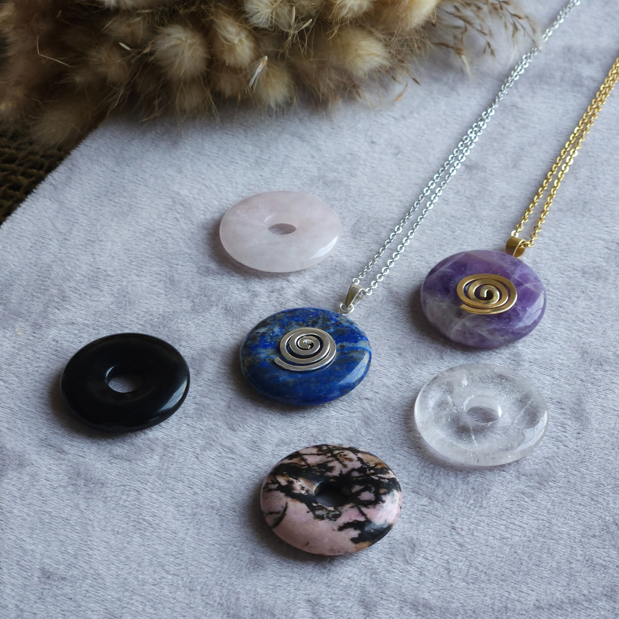Donut (Pi Stone) Necklace