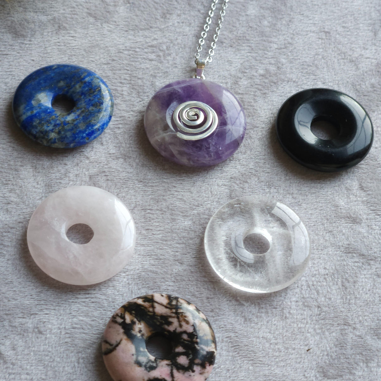 Donut (Pi Stone) Necklace