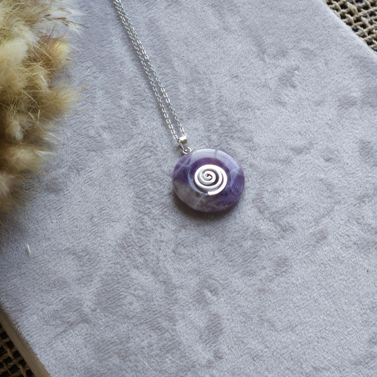Donut (Pi Stone) Necklace