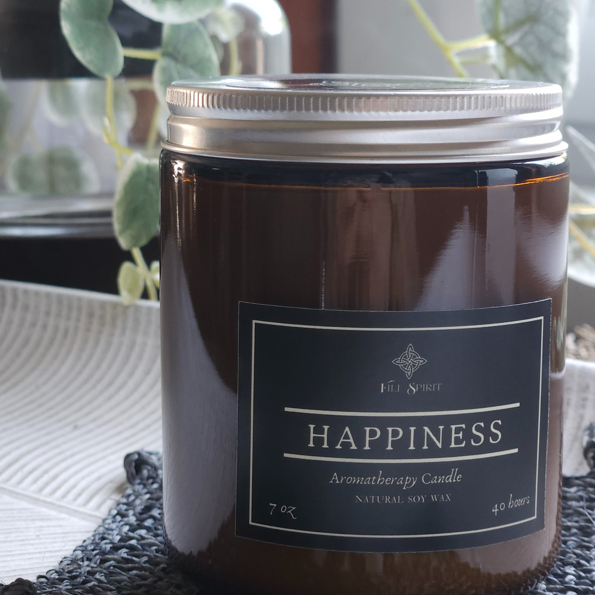 FiliSpirit Aromatheraphy Candle Happiness