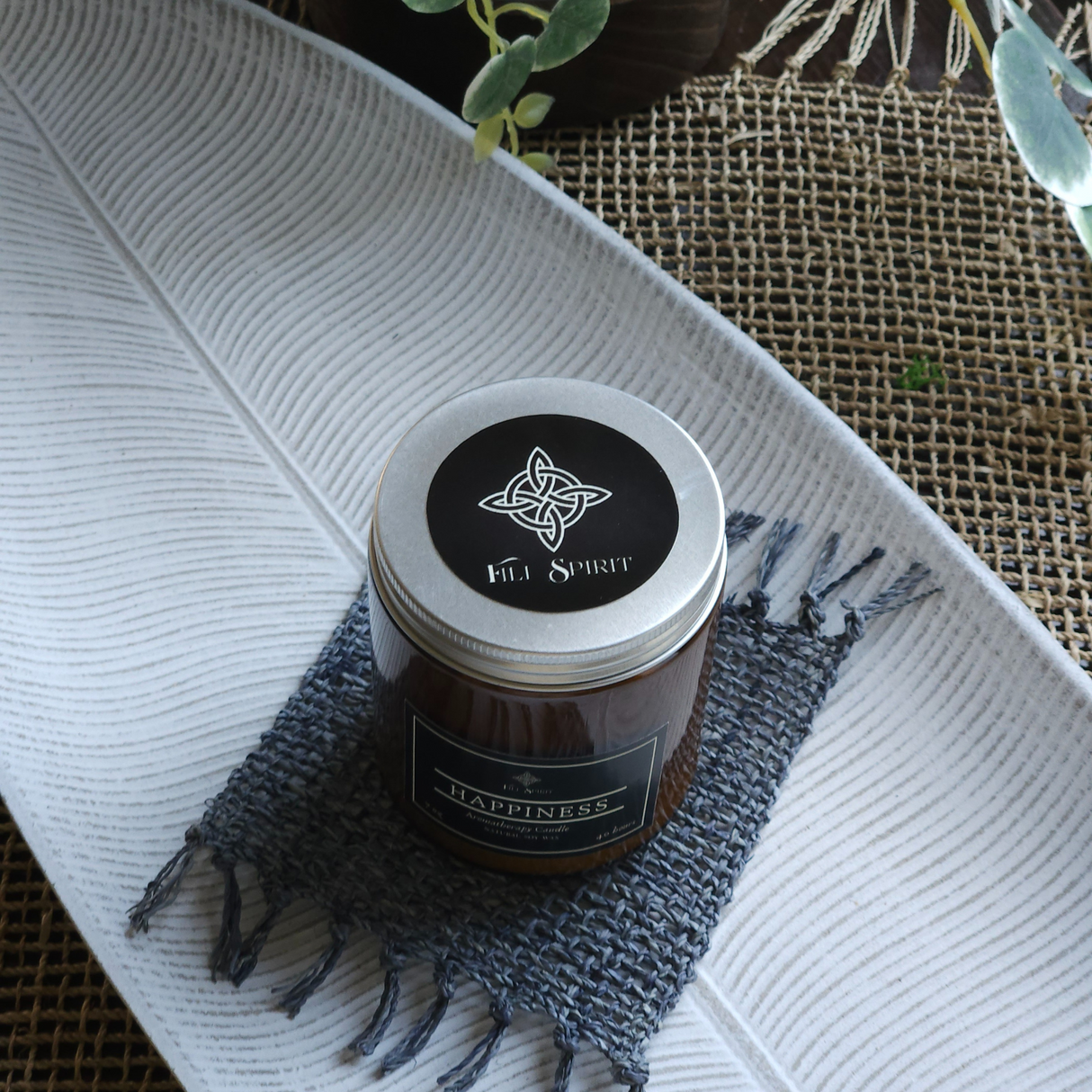 FiliSpirit Aromatheraphy Candle Happiness