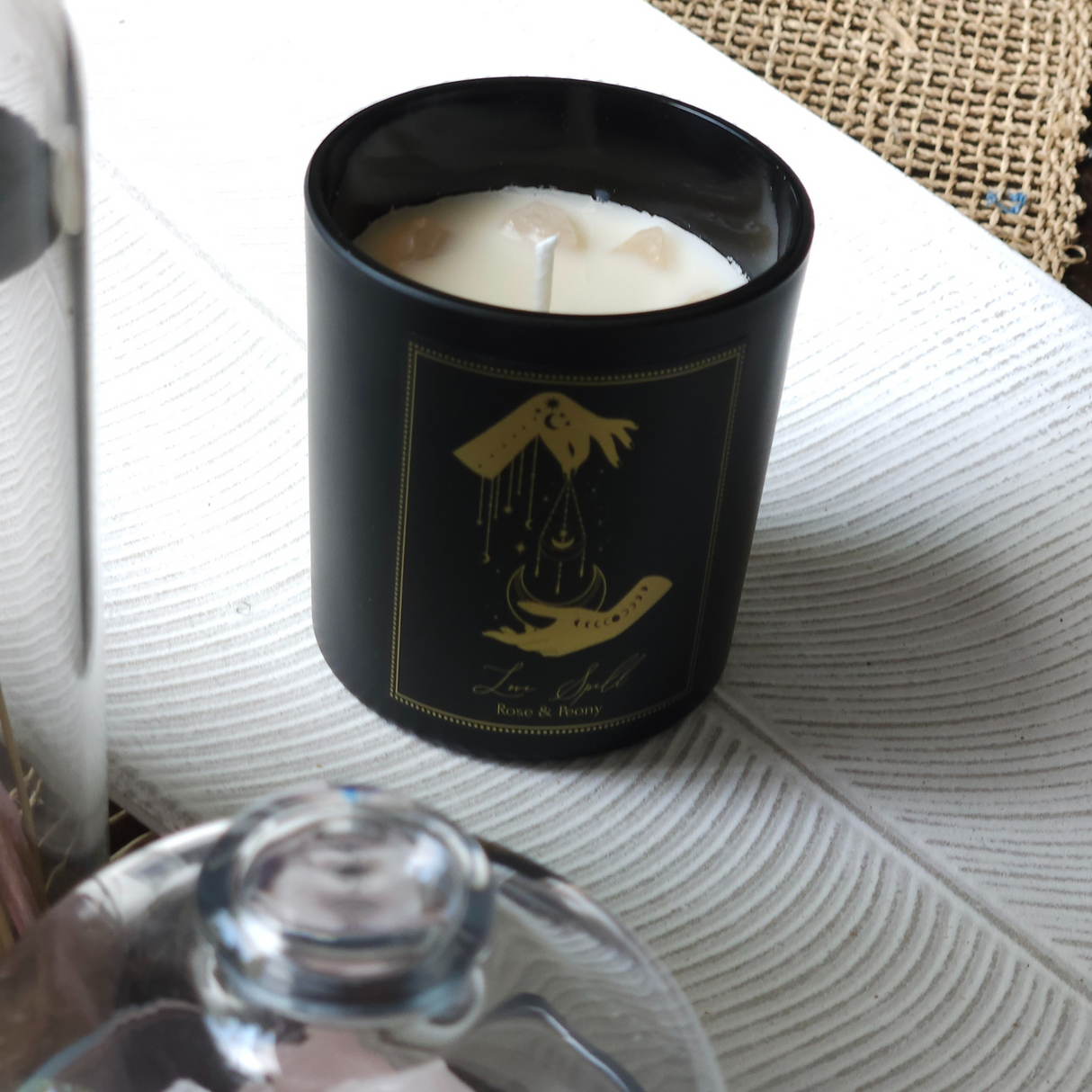 Manifestation Gemstone Candle Love Spell