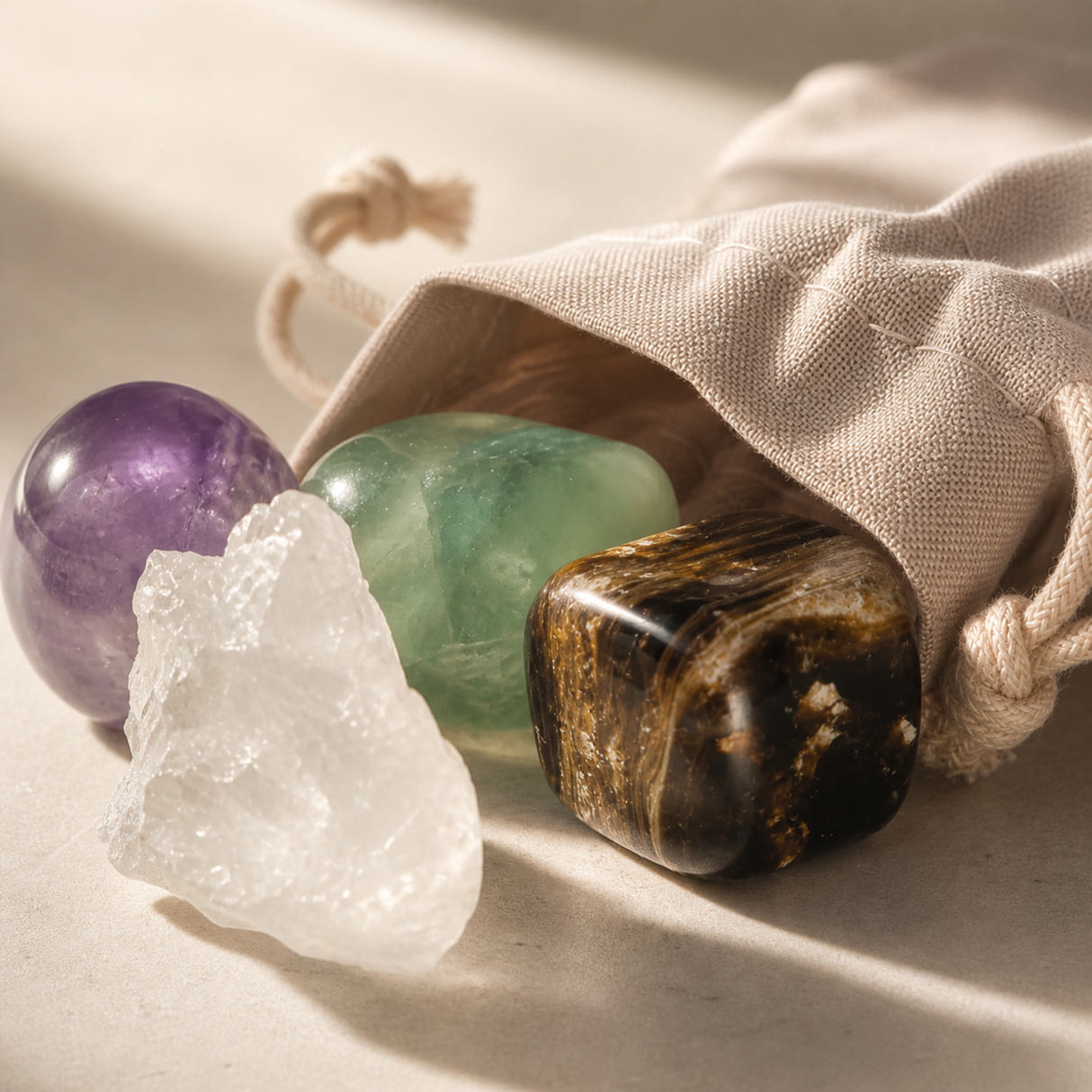 Cleansing and Protecting Crystal Kit